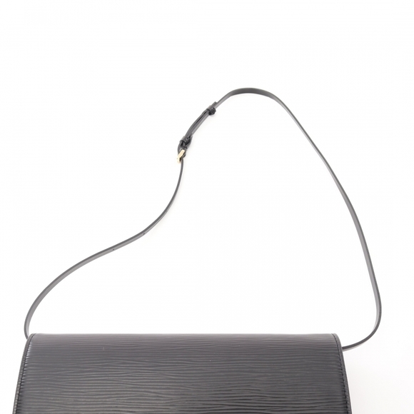 Louis Vuitton Honfleur Epi Noir Shoulder Bag Wallet Black - Picture 5 of 8